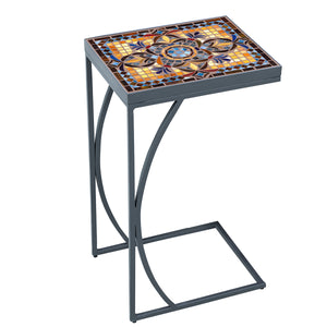 Almirante Mosaic C-Table-Iron Accents