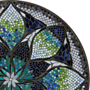 Belcarra Mosaic Table Tops-Iron Accents