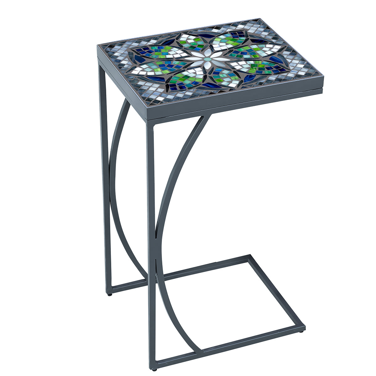 Belcarra Mosaic C-Table-Iron Accents