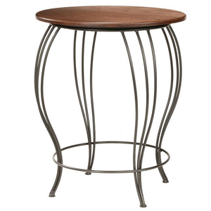 Bella Bar Table-Iron Accents