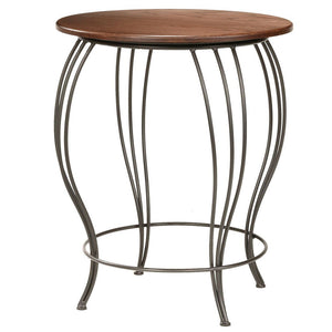 Bella Bistro Table-Iron Accents