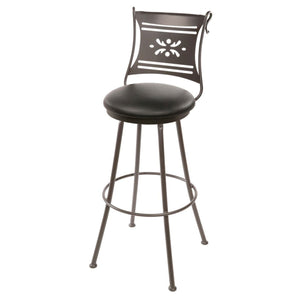 Bistro Bar Stool-Iron Accents