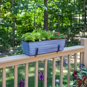Flower Box with 6" Railing Kit