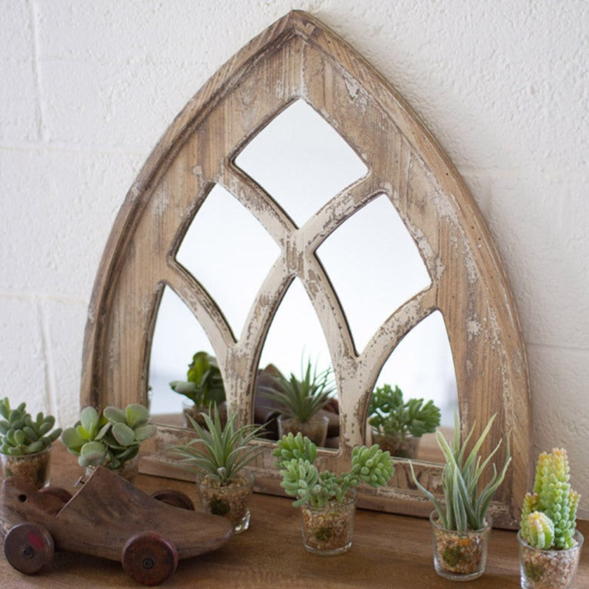 Arched Overlay Wall Mirror