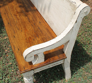 Danville Custom Deacon's Bench
