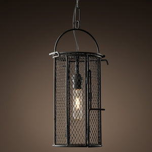 Dye Basket Pendant Light