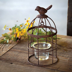 Birdcage Votive-Iron Accents