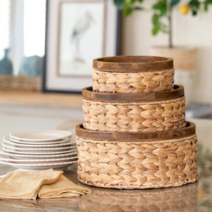 Woven Stacking Baskets