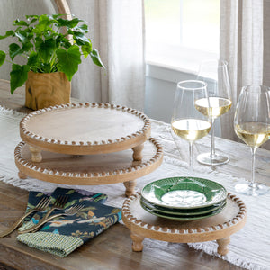 Beaded Serving Trays