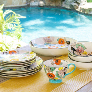 Poppy Pasta Bowls (Set-4)