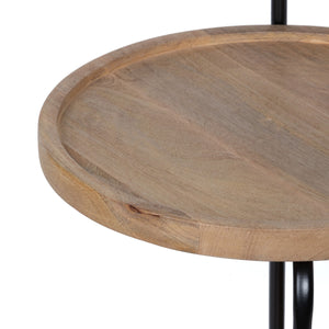 Tiered Wood & Iron Display