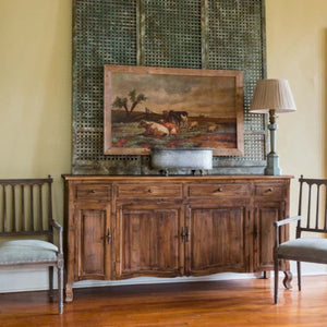 Centerpiece Planters (Set-2)-Iron Accents