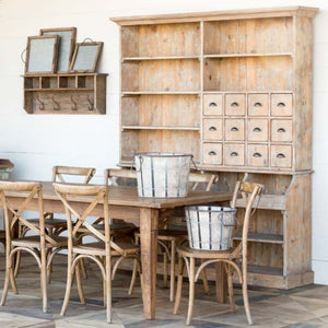 Old General Store Hutch-Iron Accents