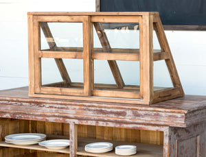 Bakery Display Cabinet-Iron Accents