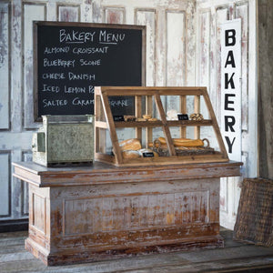 Bakery Display Cabinet-Iron Accents