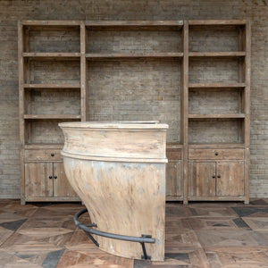 Demi Lune Bar Cabinet