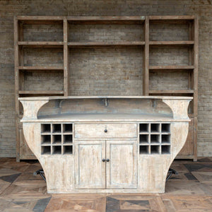 Demi Lune Bar Cabinet