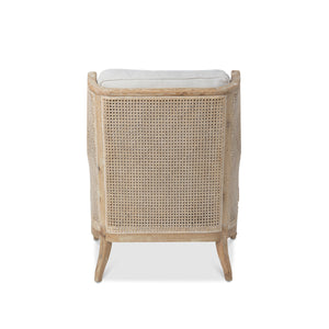 Cane Wing Back Chair