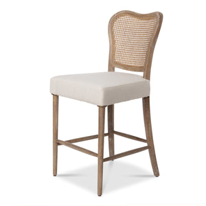 Cane Back Bar Chair