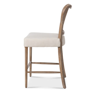 Cane Back Bar Chair