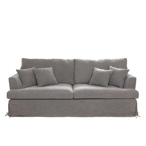 Park Hill Slipcover Sofa-Iron Accents