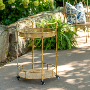 Roanoke Metal Bar Cart