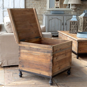 Bee-Box End Table-Iron Accents