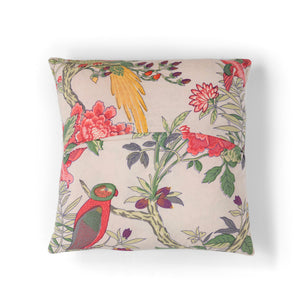 Embroidered Vine Pattern Pillow