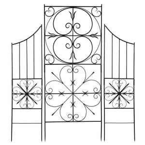 English Garden Trellis Set-Iron Accents