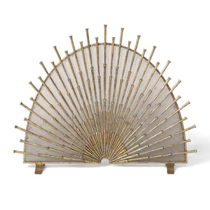 Sunrise French Fire Screen