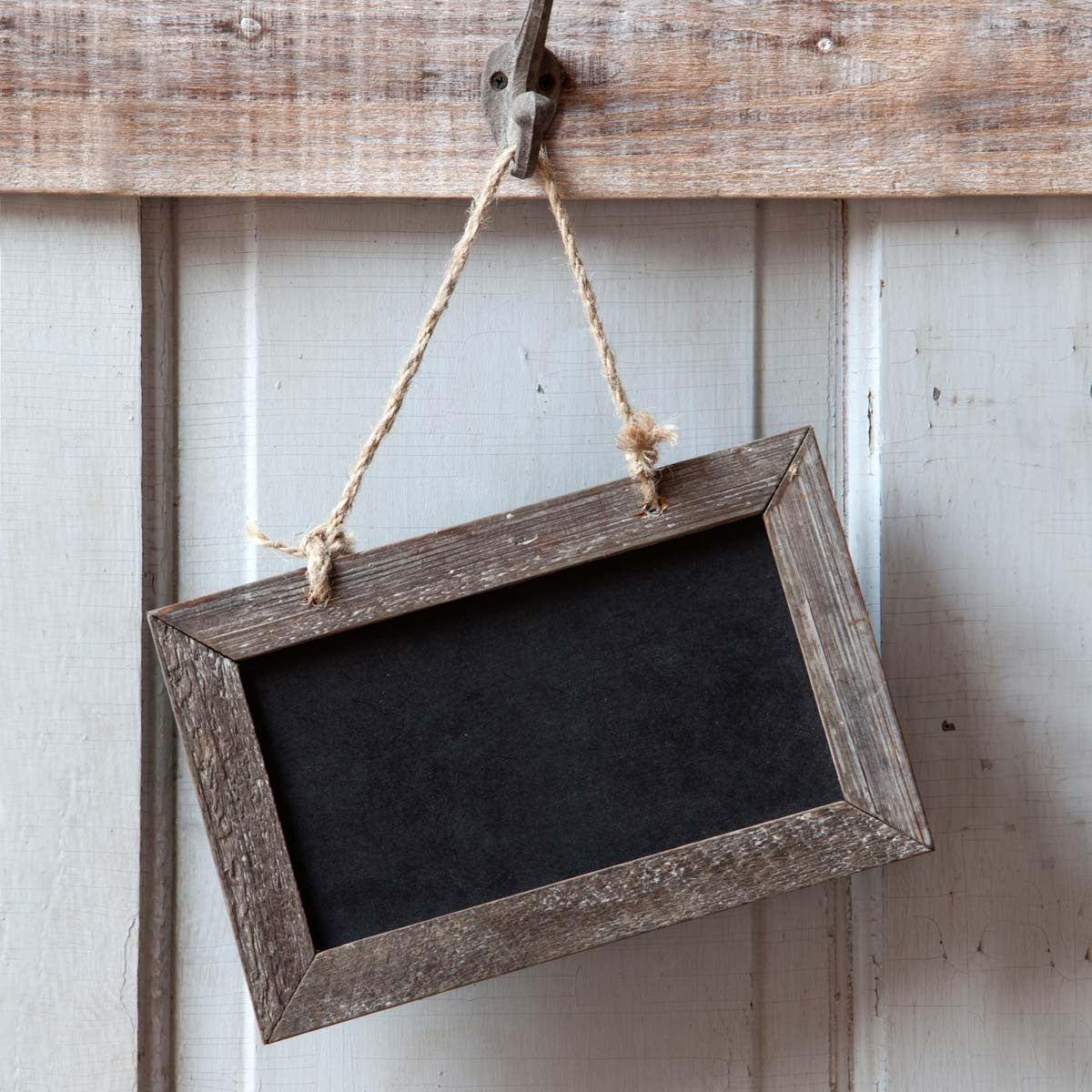 Message Blackboard Two-Sided-Iron Accents