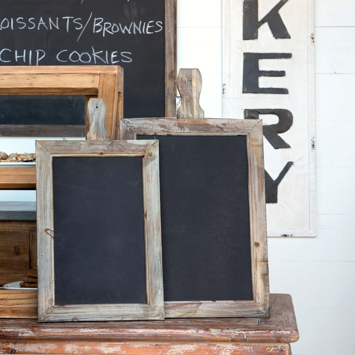 Cutting Board Message Boards (Set-2)-Iron Accents