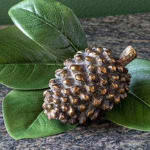 Bronze Pinecone - Small