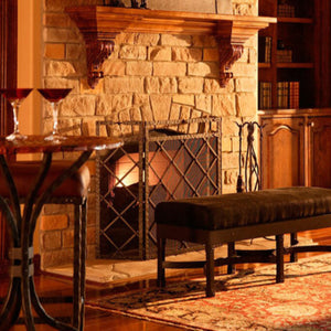 Stone Ridge Fire Screen