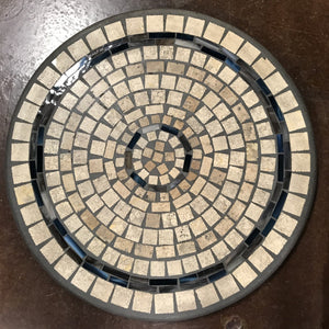 18" Slate Stone Mosaic Top