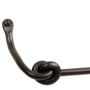 Knot Wrought Iron Towel Bars-Iron Accents