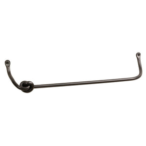 Knot Wrought Iron Towel Bars-Iron Accents