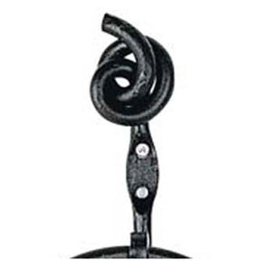 Knot Wrought Iron Towel Ring-Iron Accents