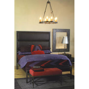Loft Wrought Iron Bed-Iron Accents