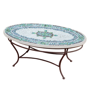 Miraval Mosaic Coffee Table - Oval