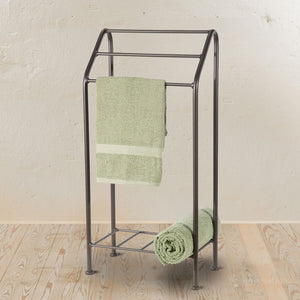 Monticello Towel Stand-Iron Accents