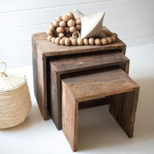 Nesting Crate Benches