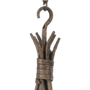 Norfork 6 Arm Chandelier-Iron Accents