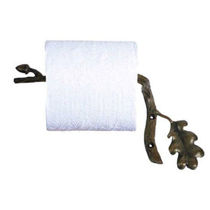 Oakdale Toilet Tissue Holder-Iron Accents