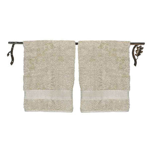 Oakdale Towel Bars-Iron Accents