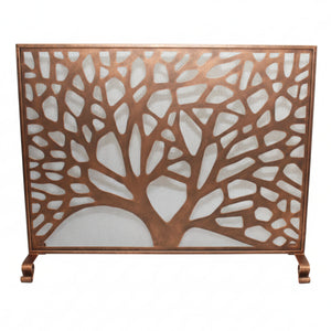 Rose Gold Tree of Life Firescreen