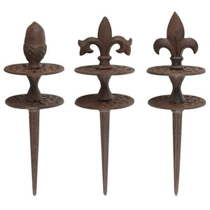 Fleur de Lis Hose Holder Set