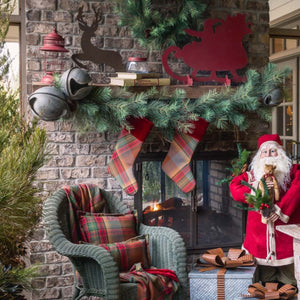 Weathered Tin Jingle Bells-Iron Accents