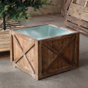 Plantation Tree Box-Iron Accents