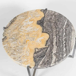 Zebra Polished Onyx Table Top